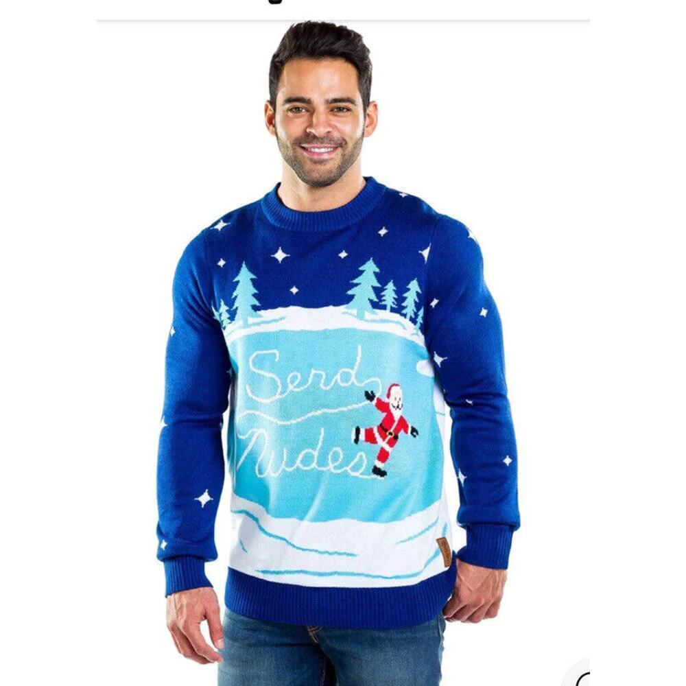 Tipsy Elves Mens send nudes sweater X Large